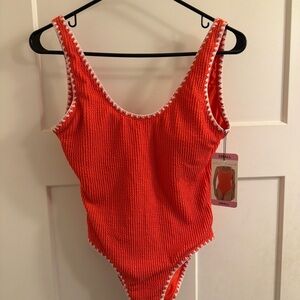 Betsey Johnson- one piece swimsuit, Small, NWT